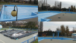 Areál koupaliště Hulín - sdružené snímky