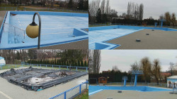 Areál koupaliště Hulín - sdružené snímky