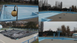 Areál koupaliště Hulín - sdružené snímky