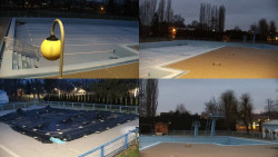 Areál koupaliště Hulín - sdružené snímky