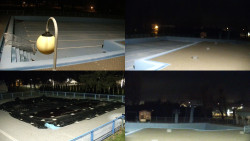 Areál koupaliště Hulín - sdružené snímky