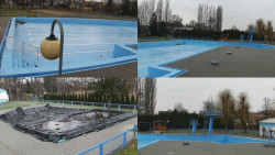 Areál koupaliště Hulín - sdružené snímky