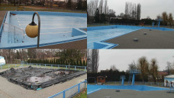 Areál koupaliště Hulín - sdružené snímky