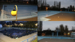 Areál koupaliště Hulín - sdružené snímky