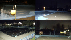 Areál koupaliště Hulín - sdružené snímky