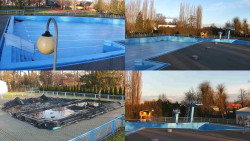 Areál koupaliště Hulín - sdružené snímky