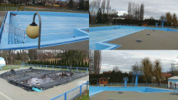 Areál koupaliště Hulín - sdružené snímky