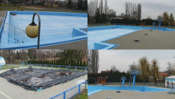 Areál koupaliště Hulín - sdružené snímky