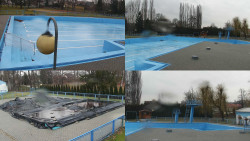 Areál koupaliště Hulín - sdružené snímky