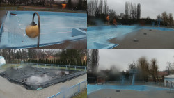 Areál koupaliště Hulín - sdružené snímky