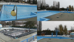 Areál koupaliště Hulín - sdružené snímky