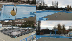 Areál koupaliště Hulín - sdružené snímky