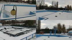 Areál koupaliště Hulín - sdružené snímky