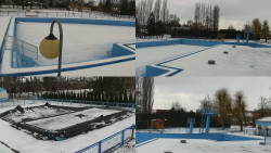 Areál koupaliště Hulín - sdružené snímky