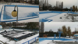 Areál koupaliště Hulín - sdružené snímky