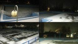 Areál koupaliště Hulín - sdružené snímky