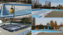 Areál koupaliště Hulín - sdružené snímky