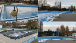 Areál koupaliště Hulín - sdružené snímky