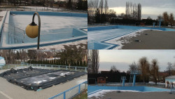 Areál koupaliště Hulín - sdružené snímky