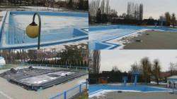 Areál koupaliště Hulín - sdružené snímky