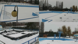 Areál koupaliště Hulín - sdružené snímky