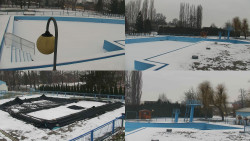 Areál koupaliště Hulín - sdružené snímky