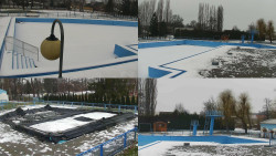 Areál koupaliště Hulín - sdružené snímky