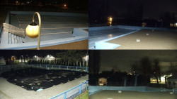 Areál koupaliště Hulín - sdružené snímky