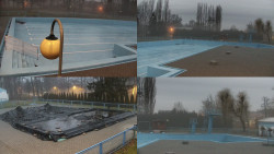 Areál koupaliště Hulín - sdružené snímky