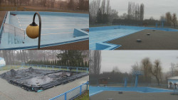 Areál koupaliště Hulín - sdružené snímky