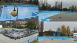 Areál koupaliště Hulín - sdružené snímky