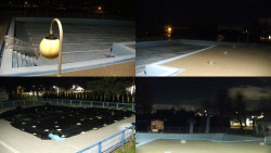 Areál koupaliště Hulín - sdružené snímky