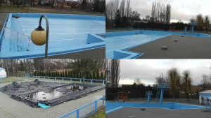 Koupaliště Hulín - Areál koupaliště Hulín - sdružené snímky - 24.2.2026 v 07:30