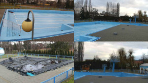 Koupaliště Hulín - Areál koupaliště Hulín - sdružené snímky - 24.2.2026 v 08:30