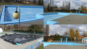 Koupaliště Hulín - Areál koupaliště Hulín - sdružené snímky - 24.2.2026 v 11:30