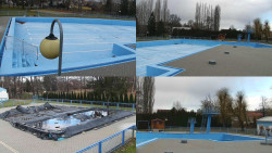 Areál koupaliště Hulín - sdružené snímky