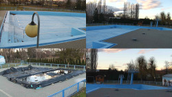 Areál koupaliště Hulín - sdružené snímky