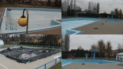 Areál koupaliště Hulín - sdružené snímky