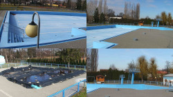 Areál koupaliště Hulín - sdružené snímky