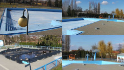 Areál koupaliště Hulín - sdružené snímky