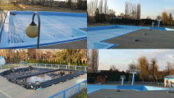 Areál koupaliště Hulín - sdružené snímky