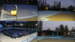 Areál koupaliště Hulín - sdružené snímky