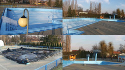 Areál koupaliště Hulín - sdružené snímky