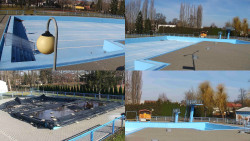 Areál koupaliště Hulín - sdružené snímky