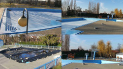 Areál koupaliště Hulín - sdružené snímky