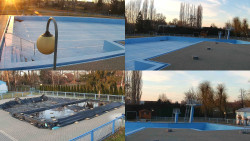 Areál koupaliště Hulín - sdružené snímky