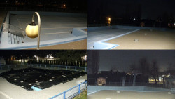 Areál koupaliště Hulín - sdružené snímky