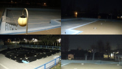 Areál koupaliště Hulín - sdružené snímky