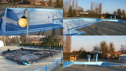 Areál koupaliště Hulín - sdružené snímky