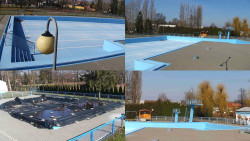 Areál koupaliště Hulín - sdružené snímky